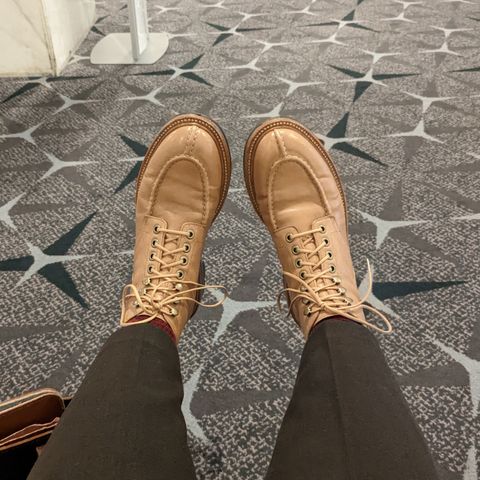 Grant Stone Ottawa Boot in Incas Natural Kangaroo