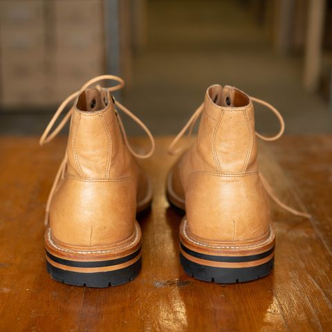 Grant Stone Ottawa Boot in Incas Natural Kangaroo