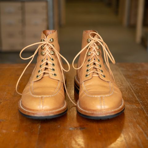 Grant Stone Ottawa Boot in Incas Natural Kangaroo
