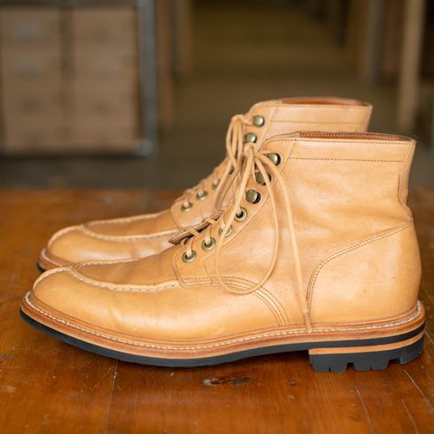 Grant Stone Ottawa Boot in Incas Natural Kangaroo