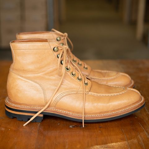 Grant Stone Ottawa Boot in Incas Natural Kangaroo