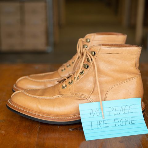 Grant Stone Ottawa Boot in Incas Natural Kangaroo