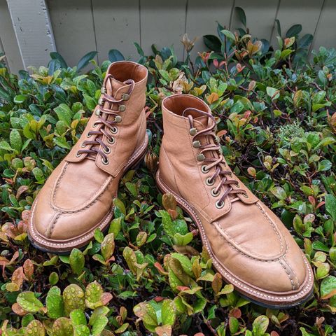 Grant Stone Ottawa Boot in Incas Natural Kangaroo