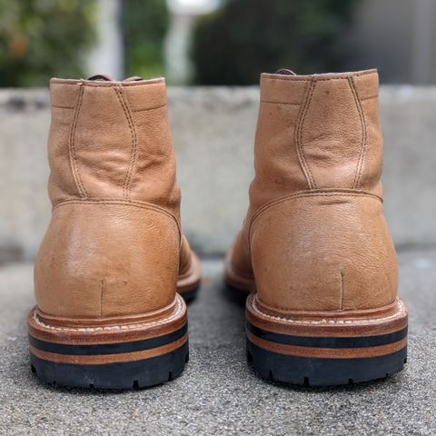 Grant Stone Ottawa Boot in Incas Natural Kangaroo