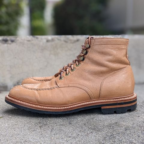 Grant Stone Ottawa Boot in Incas Natural Kangaroo