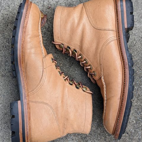 Grant Stone Ottawa Boot in Incas Natural Kangaroo