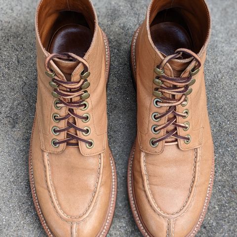Grant Stone Ottawa Boot in Incas Natural Kangaroo