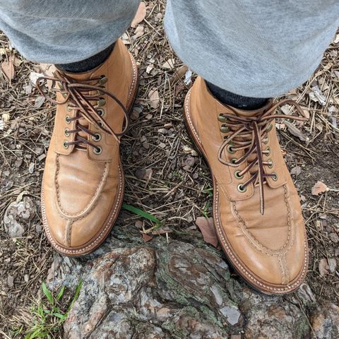 Grant Stone Ottawa Boot in Incas Natural Kangaroo