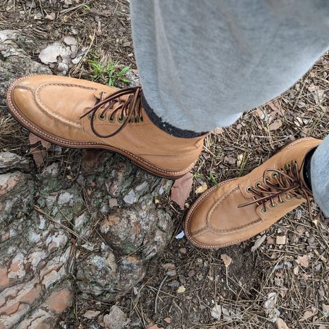 Grant Stone Ottawa Boot in Incas Natural Kangaroo