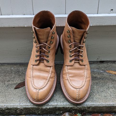Grant Stone Ottawa Boot in Incas Natural Kangaroo