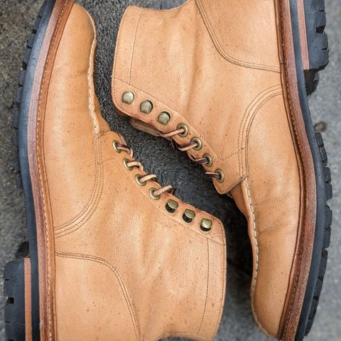 Grant Stone Ottawa Boot in Incas Natural Kangaroo