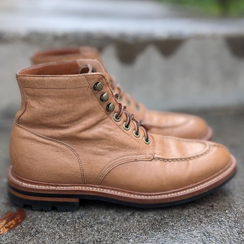 Grant Stone Ottawa Boot in Incas Natural Kangaroo