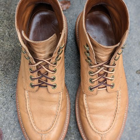 Grant Stone Ottawa Boot in Incas Natural Kangaroo