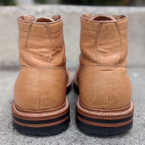 Grant Stone Ottawa Boot in Incas Natural Kangaroo