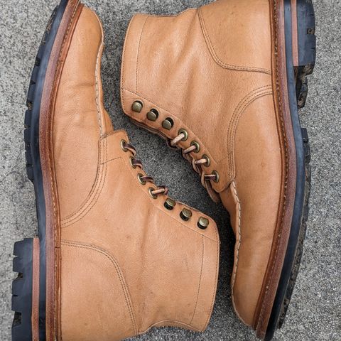 Grant Stone Ottawa Boot in Incas Natural Kangaroo