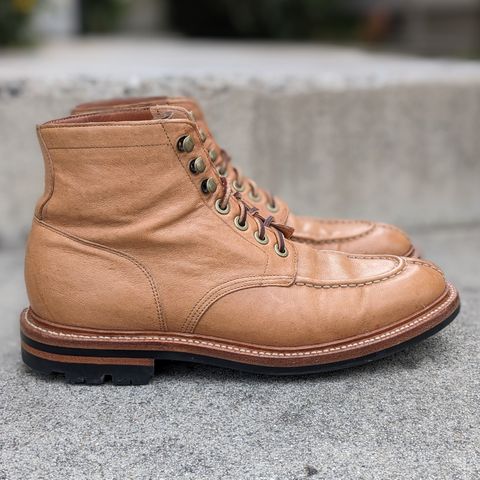 Grant Stone Ottawa Boot in Incas Natural Kangaroo