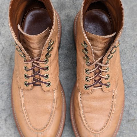 Grant Stone Ottawa Boot in Incas Natural Kangaroo