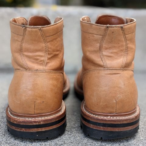 Grant Stone Ottawa Boot in Incas Natural Kangaroo