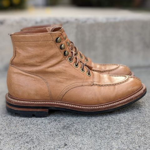 Grant Stone Ottawa Boot in Incas Natural Kangaroo
