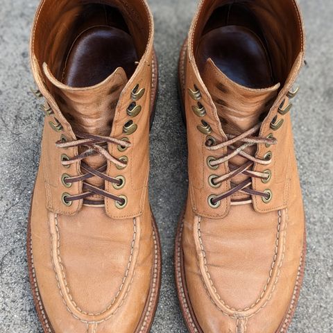 Grant Stone Ottawa Boot in Incas Natural Kangaroo