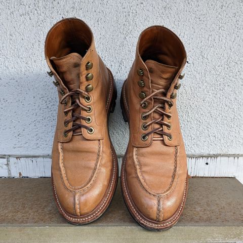 Grant Stone Ottawa Boot in Incas Natural Kangaroo
