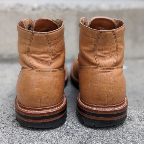 Grant Stone Ottawa Boot in Incas Natural Kangaroo