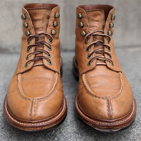 Grant Stone Ottawa Boot in Incas Natural Kangaroo