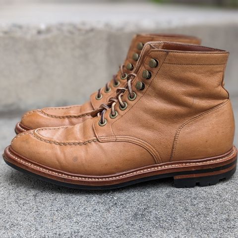 Grant Stone Ottawa Boot in Incas Natural Kangaroo