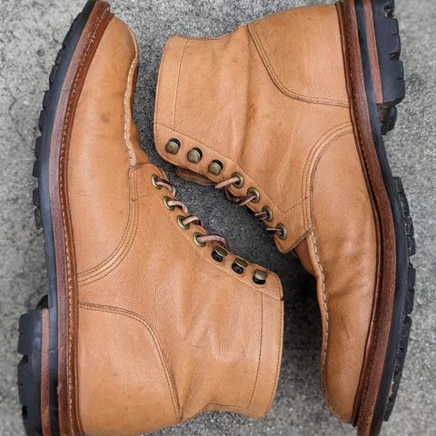 Grant Stone Ottawa Boot in Incas Natural Kangaroo
