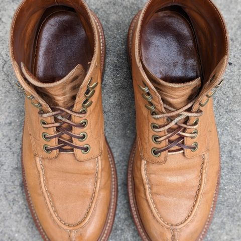 Grant Stone Ottawa Boot in Incas Natural Kangaroo