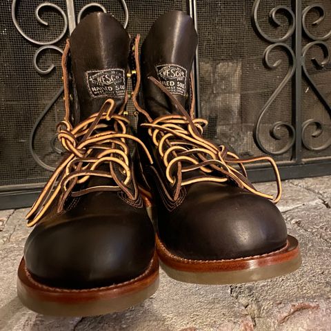 Wesco Jobmaster in Horween Black Chromexcel Horsehide