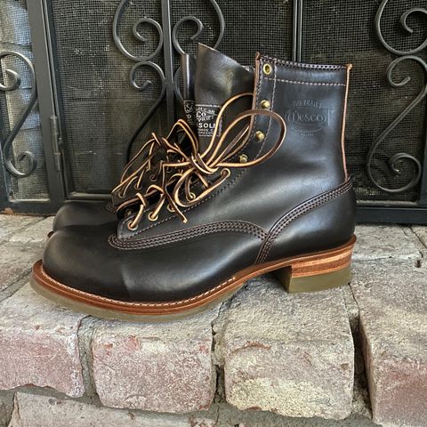 Wesco Jobmaster in Horween Black Chromexcel Horsehide