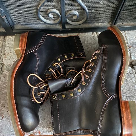 Wesco Jobmaster in Horween Black Chromexcel Horsehide