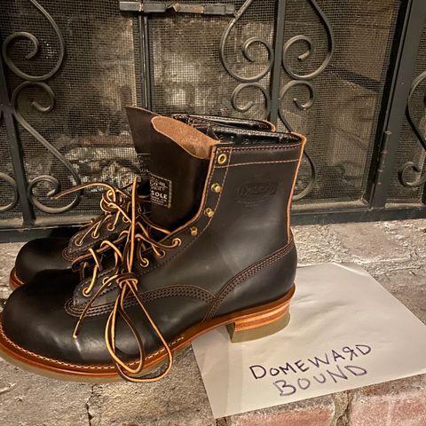 Wesco Jobmaster in Horween Black Chromexcel Horsehide