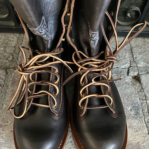 Wesco Jobmaster in Horween Black Chromexcel Horsehide