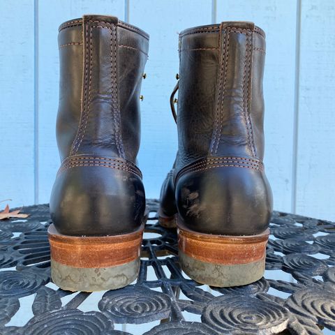Wesco Jobmaster in Horween Black Chromexcel Horsehide