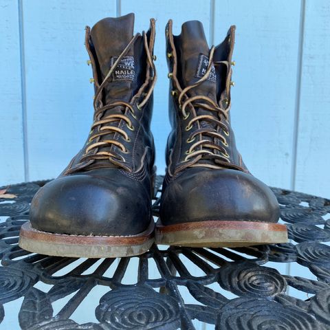 Wesco Jobmaster in Horween Black Chromexcel Horsehide