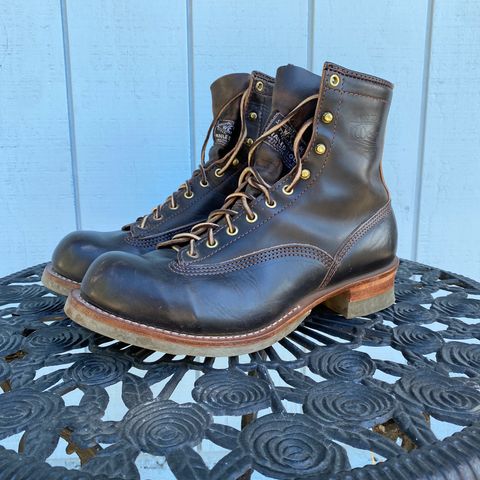 Wesco Jobmaster in Horween Black Chromexcel Horsehide