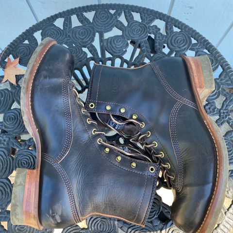 Wesco Jobmaster in Horween Black Chromexcel Horsehide