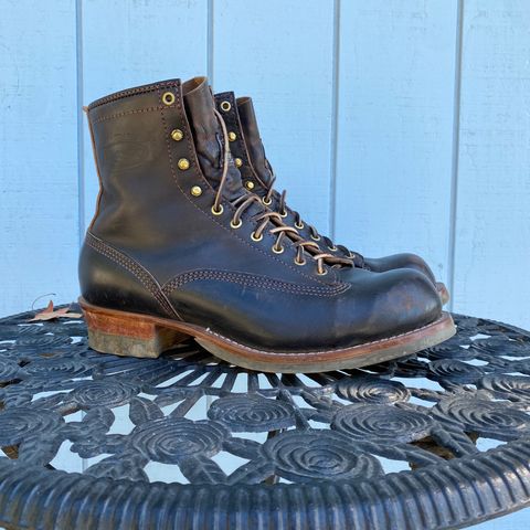 Wesco Jobmaster in Horween Black Chromexcel Horsehide