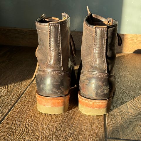 Wesco Jobmaster in Horween Black Chromexcel Horsehide