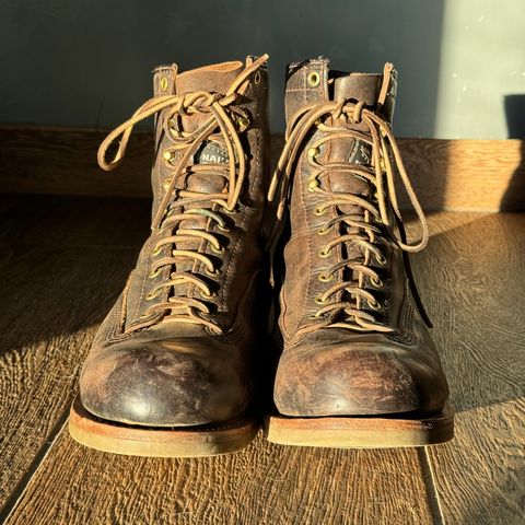 Wesco Jobmaster in Horween Black Chromexcel Horsehide