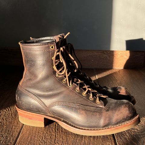 Wesco Jobmaster in Horween Black Chromexcel Horsehide