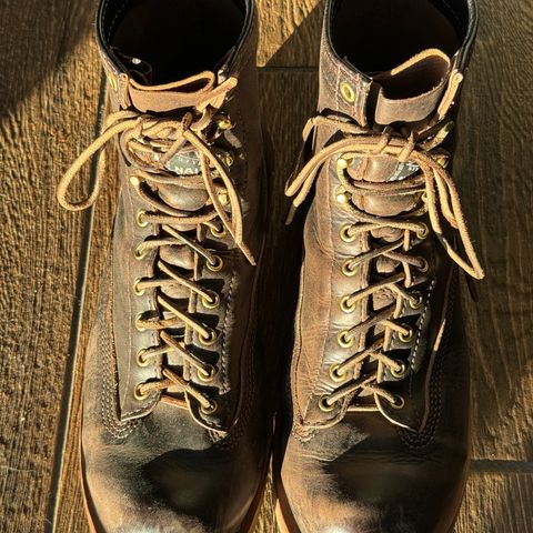 Wesco Jobmaster in Horween Black Chromexcel Horsehide