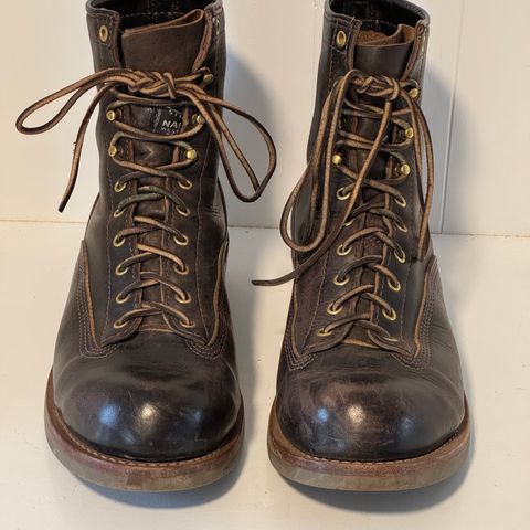 Wesco Jobmaster in Horween Black Chromexcel Horsehide