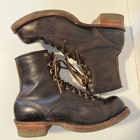 Wesco Jobmaster in Horween Black Chromexcel Horsehide