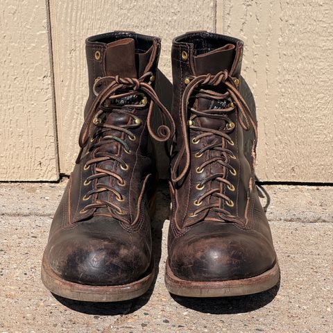 Wesco Jobmaster in Horween Black Chromexcel Horsehide