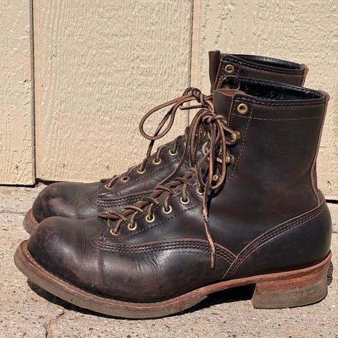 Wesco Jobmaster in Horween Black Chromexcel Horsehide
