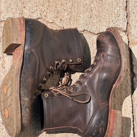 Wesco Jobmaster in Horween Black Chromexcel Horsehide