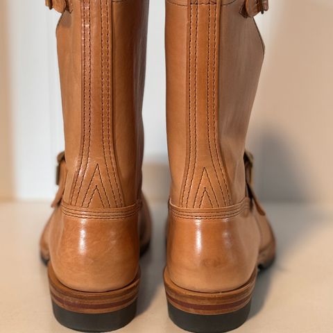 Wesco 1939 Engineer Boot in Maryam Natural Horsebutt